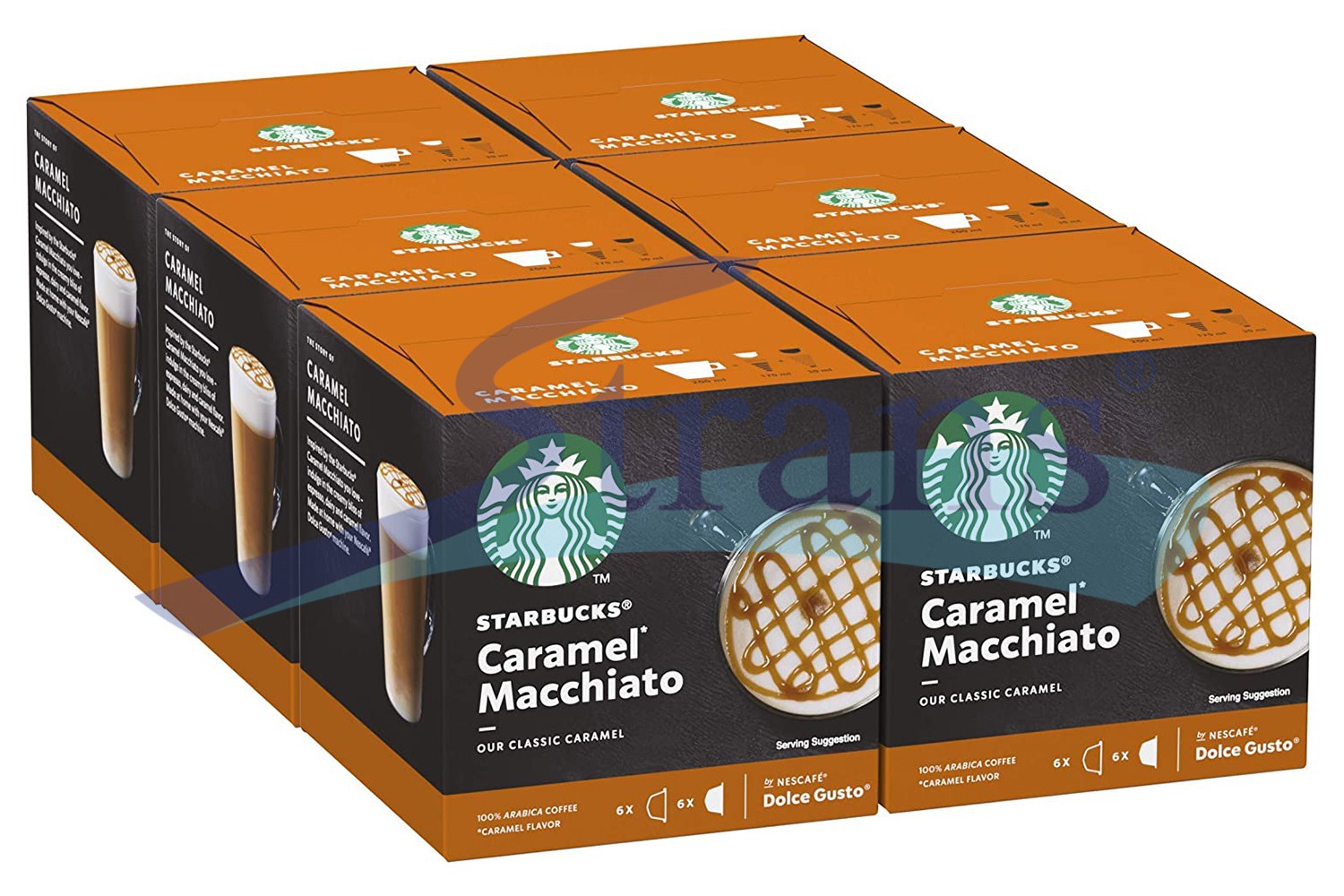 Кава В Капсулі Nescafe Dolce Gusto Starbucks Caramel Macchiato